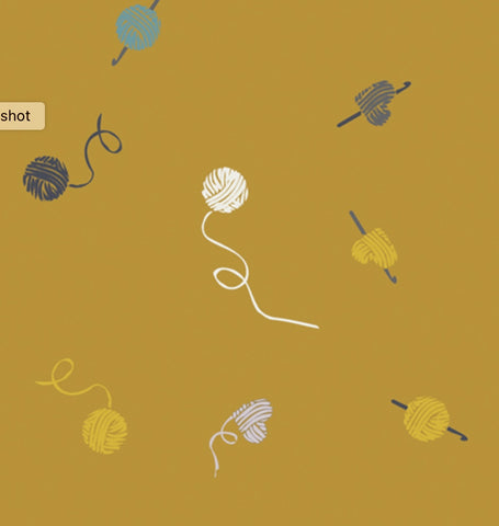 Atelier Brunette - Posie Blue Fabric