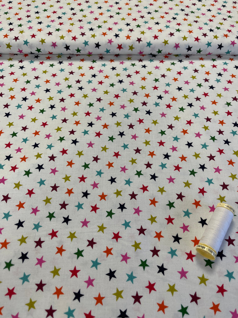 Wrap It Up - Stars on White