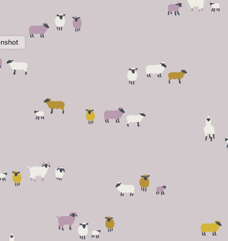 Atelier Brunette - Posie Blue Fabric