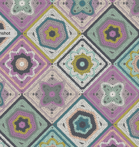 Atelier Brunette - Posie Blue Fabric