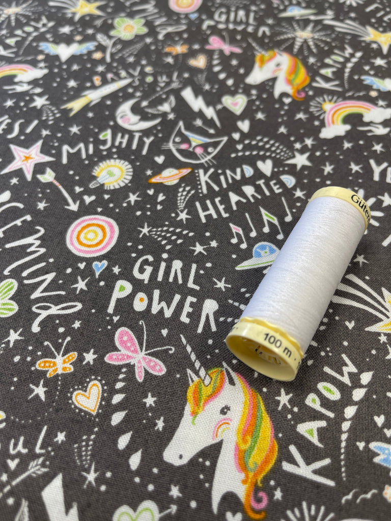 Sugar & Spice - Word Power - Grey multi