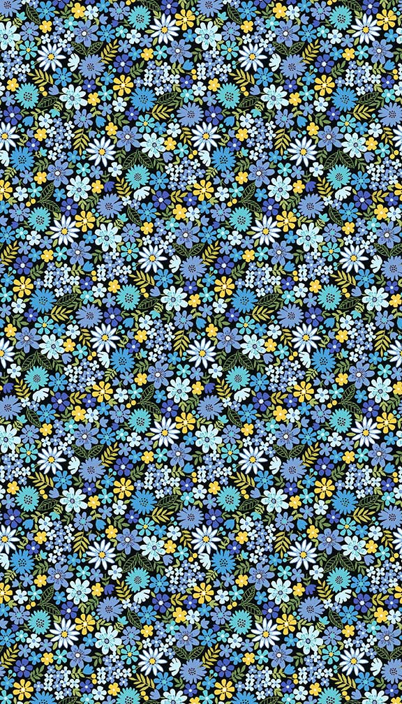 Bloom - Ditzy Floral - Blue multi
