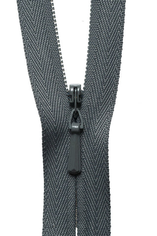 Concealed Zip - 9"/23cm - Grey (275)