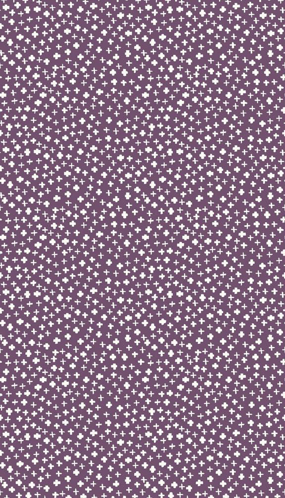 Forest Talk - Cross - Purple - Craftyangel