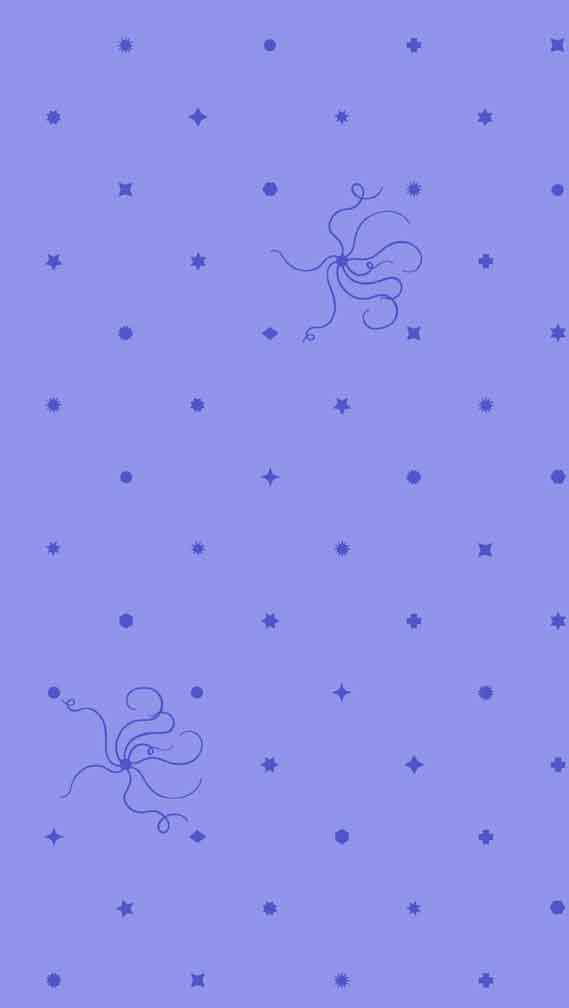 Sun Prints - Diatom - Iris - Purple