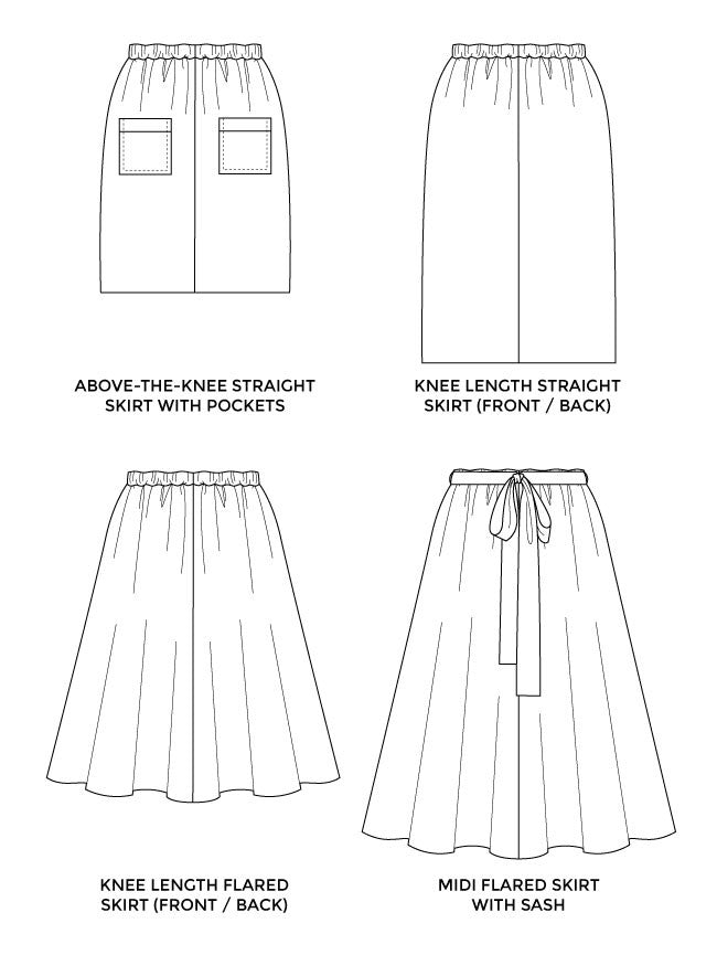 Tilly And The Buttons - Dominique Skirt - Craftyangel