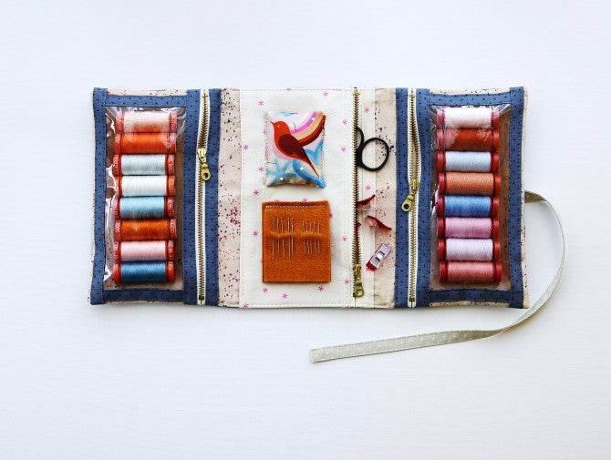 Make and Go Pouch by Aneela Hoey - Craftyangel