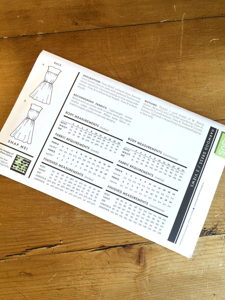 Sewaholic Patterns - Harwood - Dress - Craftyangel