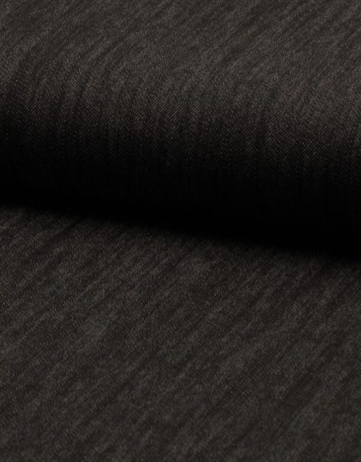 7.5oz Premium Slub Stretch Denim - Black