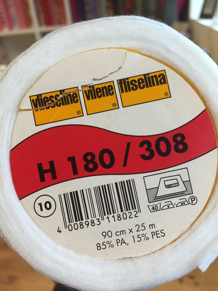 Vilene - H180/308 EasyFuse Light Ultrasoft Iron-on interfacing - White
