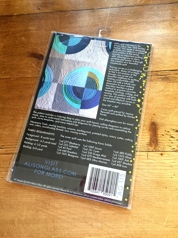 Alison Glass - Meridian quilt pattern - Craftyangel