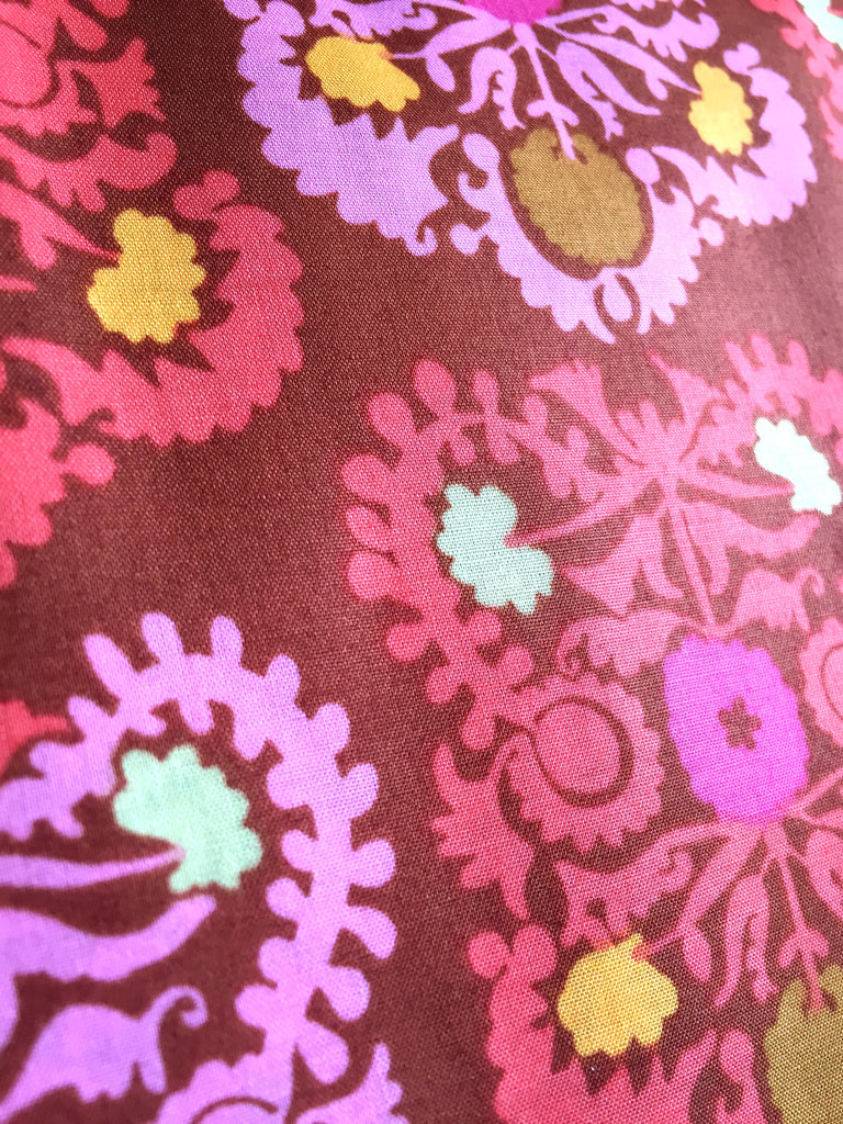 Amy Butler - Dreamweaver - Gypsy Embroidery - Coral - Craftyangel