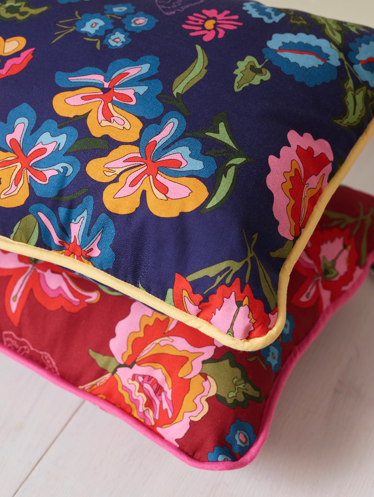 Nordic Garden Dream - Revebjellle - Pink/Blue (Spot) - Craftyangel