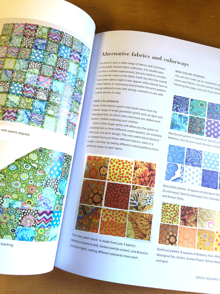 Brilliant Little Patchwork Cushions and Pillows by Kaffe Fassett - Craftyangel