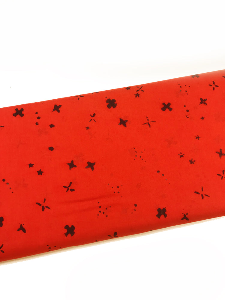 Chroma - Scatter Red - Batik - Craftyangel