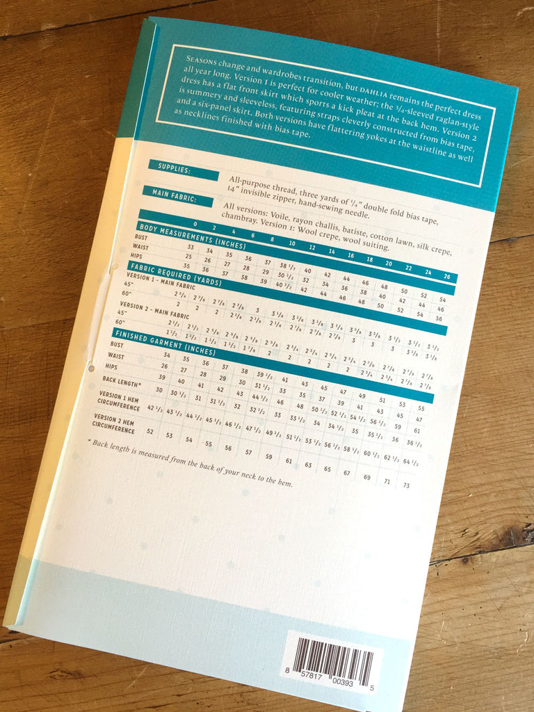 Colette Patterns - Dahlia - Dress - Craftyangel