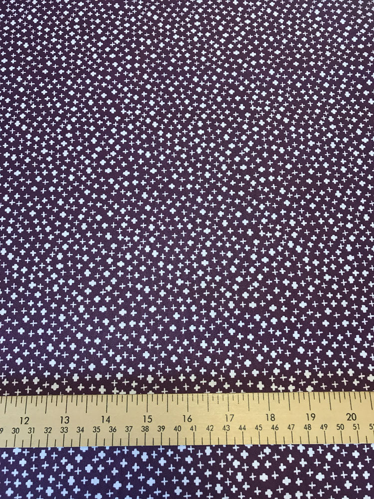 Forest Talk - Cross - Purple - Craftyangel