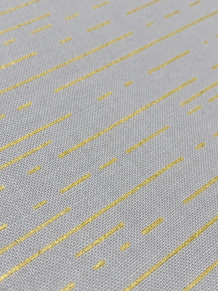 Dashes – Dust - Light grey/gold - Craftyangel