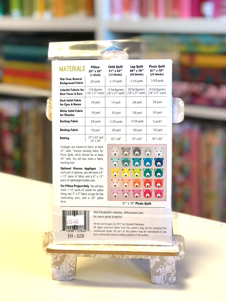 Elizabeth Hartman - Bjorn Bear - Craftyangel