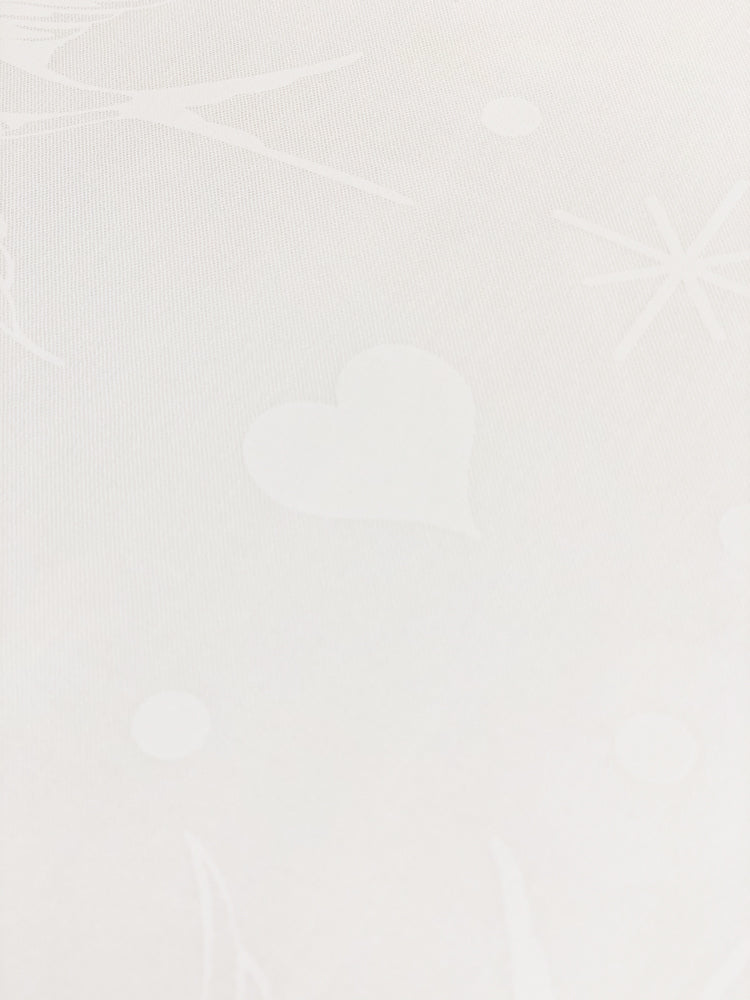 Linework - Fairy Flakes - white on white