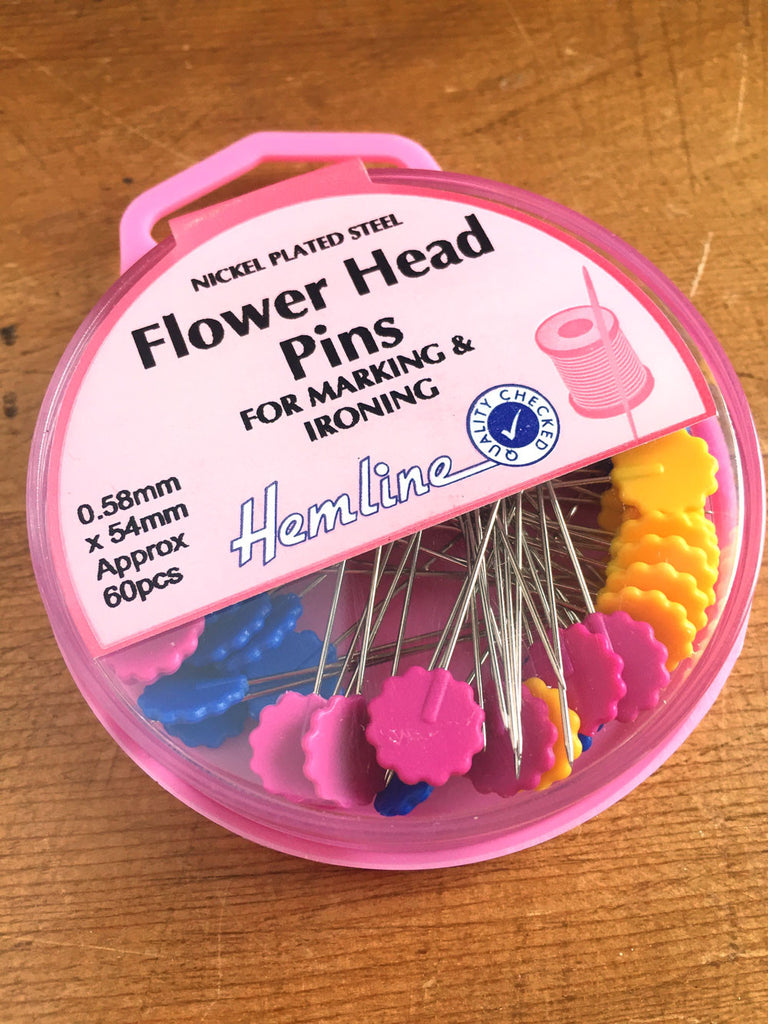 Flower Head Pins - Pack of 60