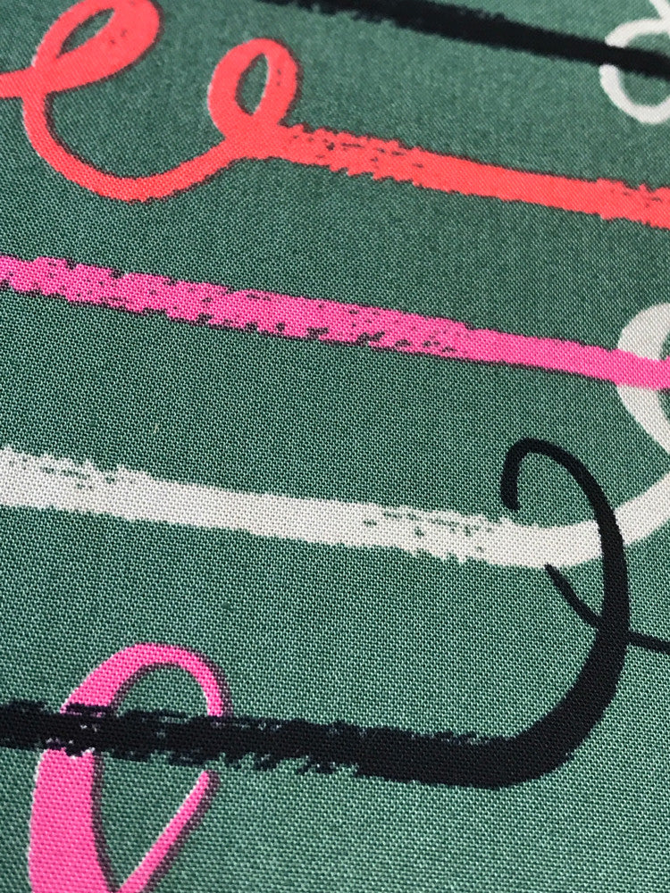 Zipline - Khaki Green - Rayon - Craftyangel