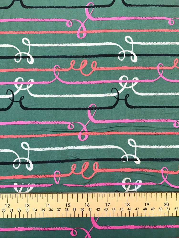 Zipline - Khaki Green - Rayon