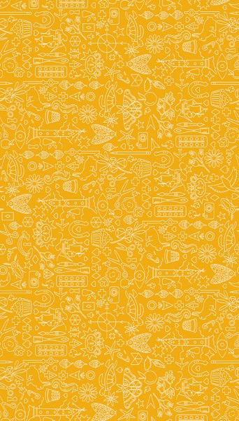 Sun Prints 2019 - Pencil - Yellow/Gold