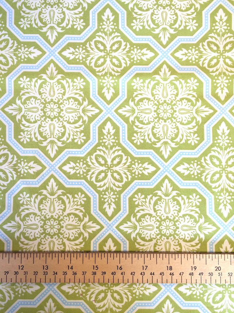 Heirloom - Tile Flourish - Green