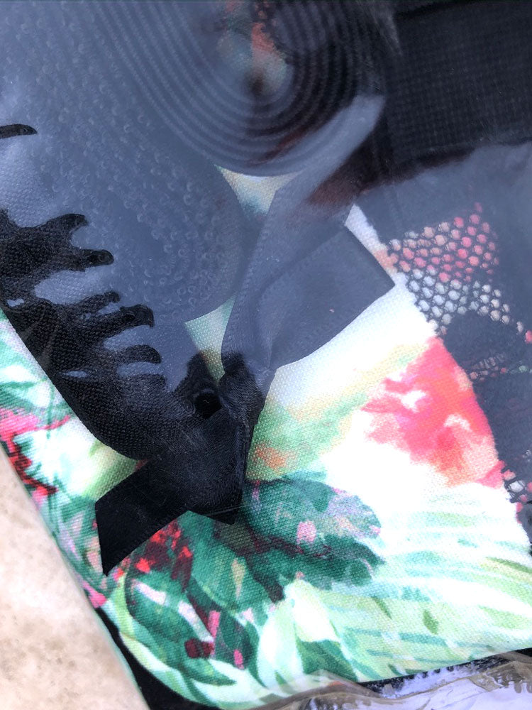 Esme Knicker & Malia Bralette making kit - black/tropical