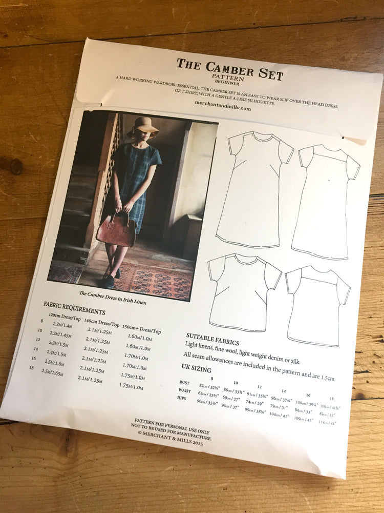 Merchant and Mills - Camber Set - Dress and Top - Craftyangel