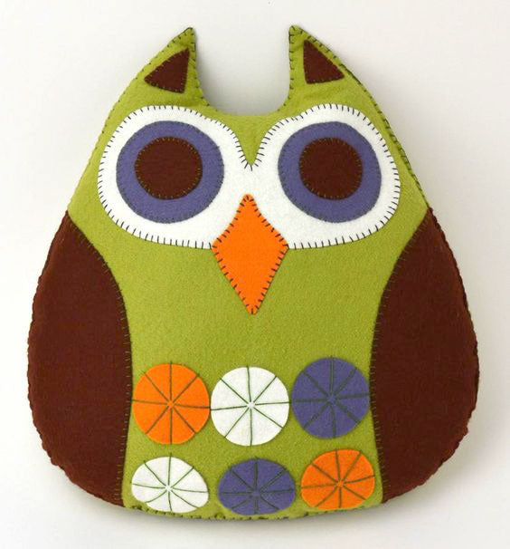 Owl Cushion Kit - Corinne Lapierre