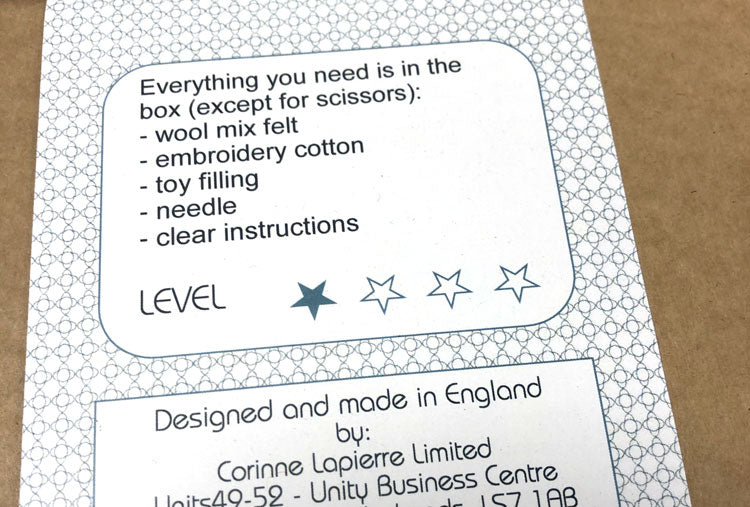 Owl Cushion Kit - Corinne Lapierre - Craftyangel