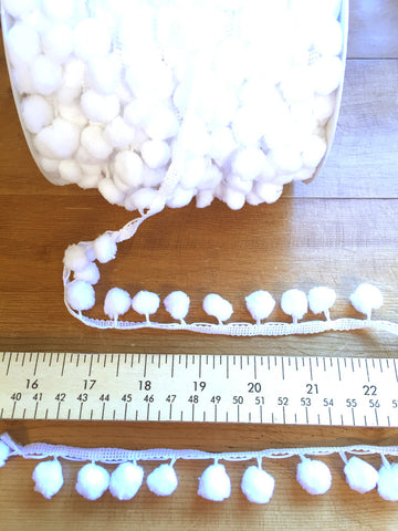 Piping cord (braided cotton) 8mm - white