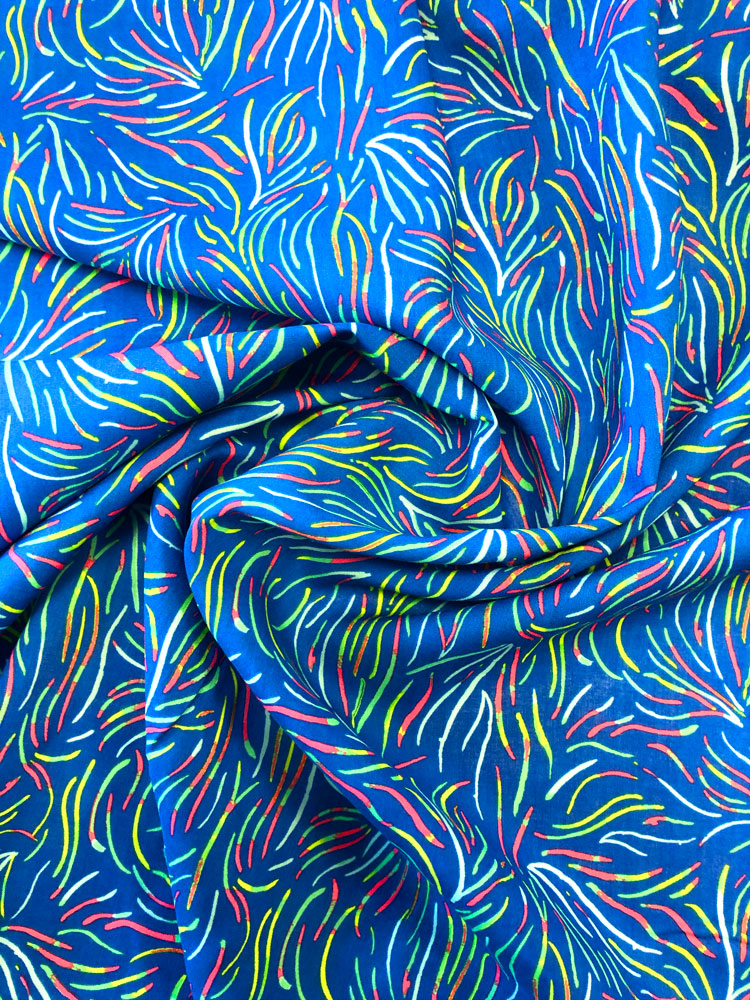 Art Gallery - Playful Seaweed Nightglow - Rayon