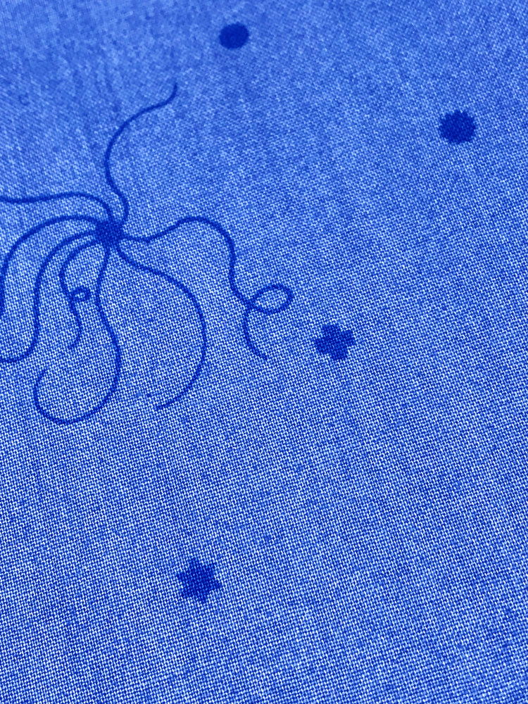 Sun Prints - Diatom - Hydrangea - Blue - Craftyangel