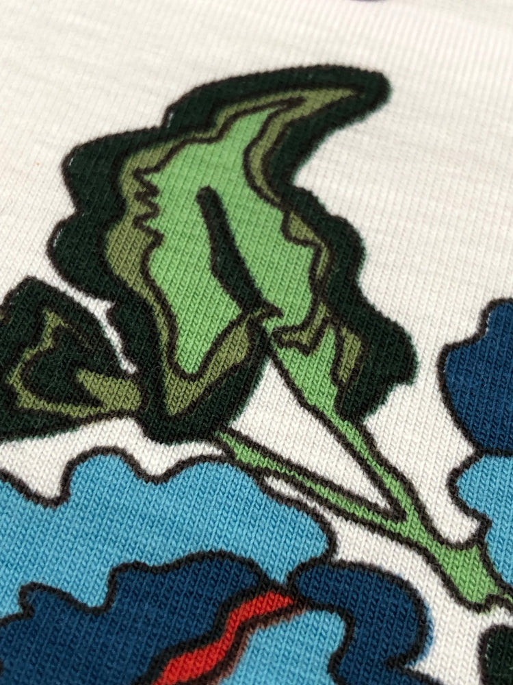 Nordic Garden Dream - Stauder - White - Jersey Knit - Craftyangel