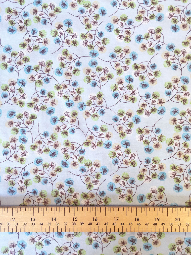 Studio e - Blooms and Bursts - Blue - Craftyangel