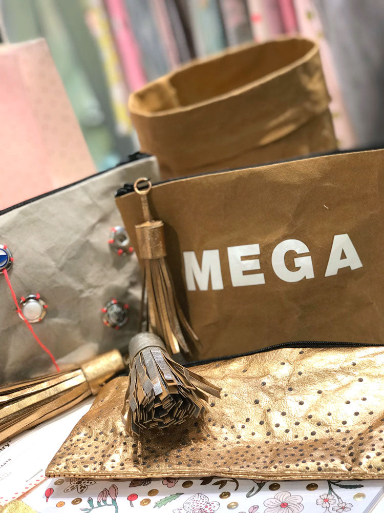 Rico Design - Washable Paper - Gold, Silver, Rose Gold, Brown, Grey - Craftyangel