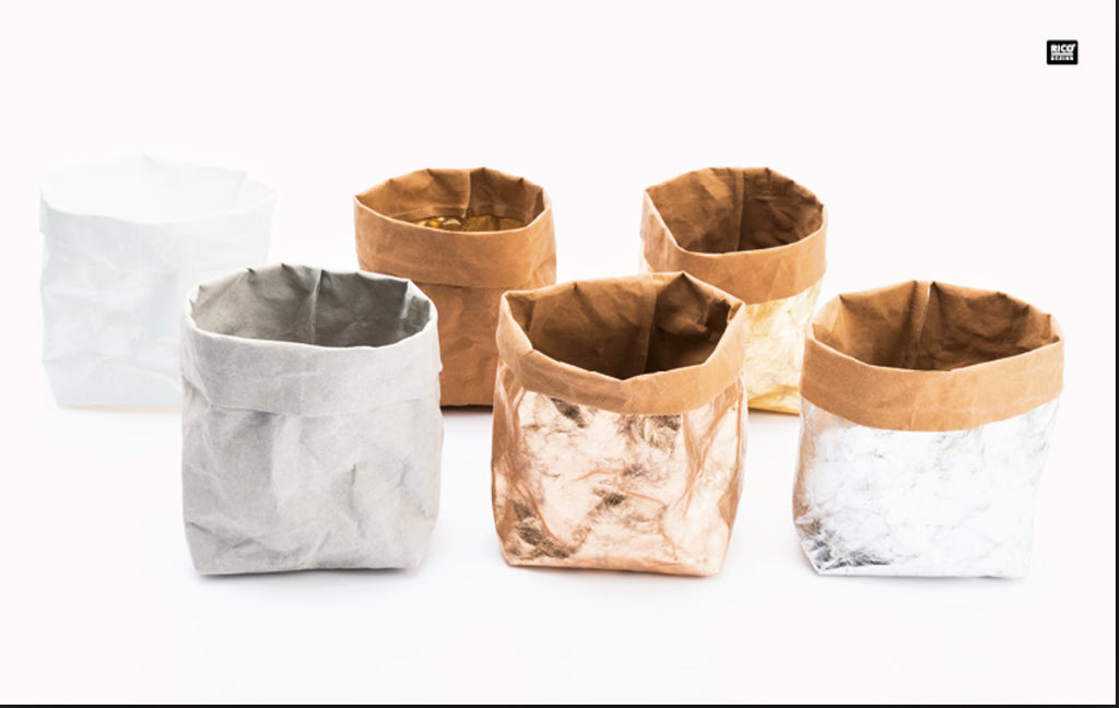 Rico Design - Washable Paper - Gold, Silver, Rose Gold, Brown, Grey - Craftyangel