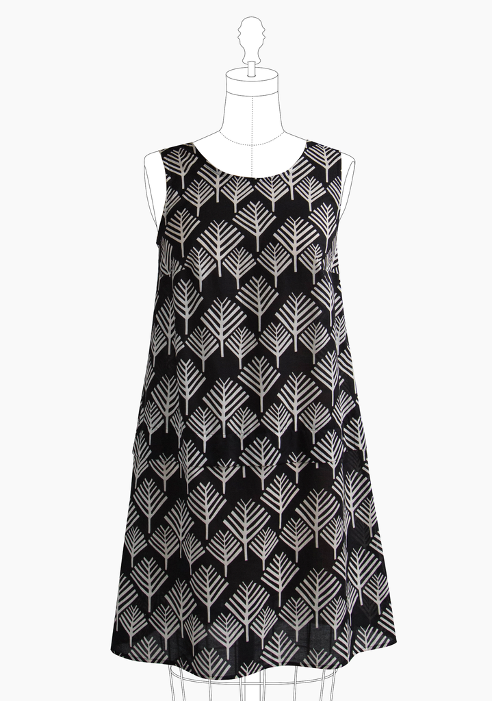 Grainline - Willow Tank dress pattern - Craftyangel