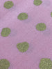 Haiku 2 - Metallic Gold Spots Poplin - Pink/Gold
