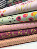 Haiku 2 - Metallic Gold Spots Poplin - Pink/Gold