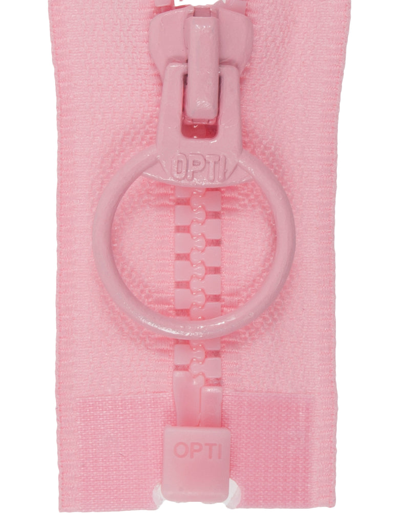 8"/20cm Open Ended Sport Zip - Pink (3102) - Craftyangel