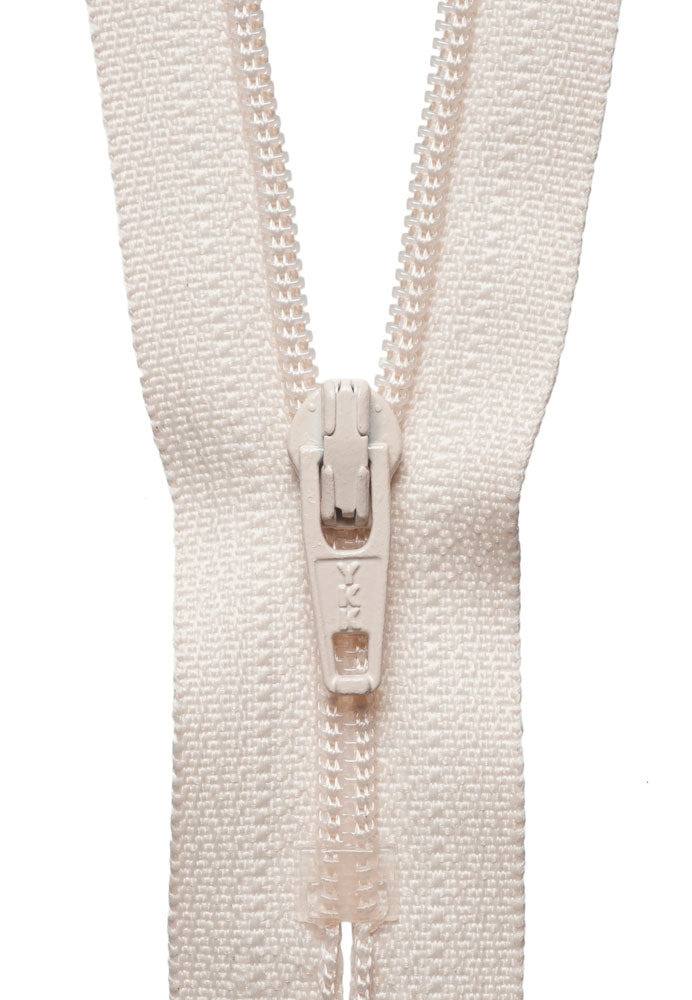 8"/20cm Nylon Skirt/Dress Zip - Beige (31) - Craftyangel
