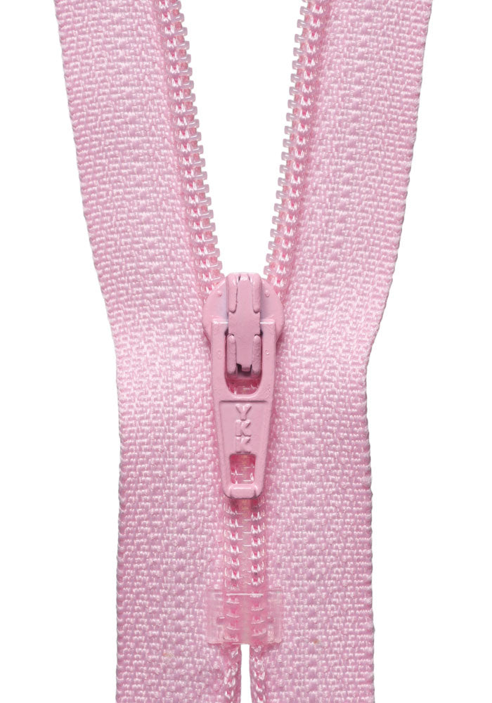 8"/20cm Nylon Skirt/Dress Zip - Baby Pink (513) - Craftyangel