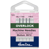 Overlocker/Serger Machine Needles - Type G: 80/12 - Craftyangel