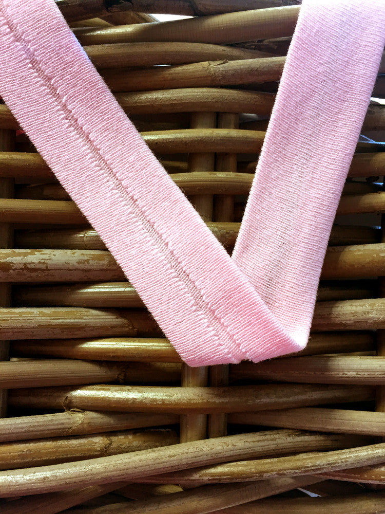 Double fold knit/tricot binding - Light Rose - Craftyangel