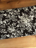 Marcus Fabrics - Dark Floral - Black - Craftyangel