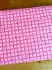 Michael Miller - Dottie Grid - Pink - Craftyangel
